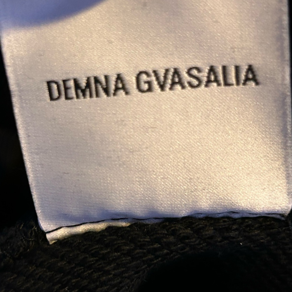 VETEMENTS BLK N BLUE ECSTASY HOODIE 2020 SPRING MEDIUM HOODIE - Picture 9 of 16